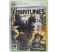 Frontlines Fuel OF War Microsoft Xbox 360 Pal Original Italien Nouveau Scellé