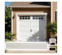 Fronton de dessus de porte Traverse de porte de garage extérieure 1 1.2 1.5 1.7 2 m, fronton style chinois sur porte bois pour porte d'entrée, grande moulure fenêtre ornée(Style 1,L 6.2ft/188cm)