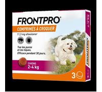 Frontpro 11,3mg Cpr Croq P Chien 2 4 Kg Plq/3