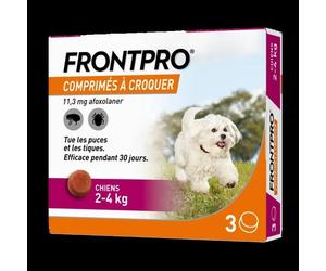 Frontpro 11,3mg Cpr Croq P Chien 2 4 Kg Plq/3