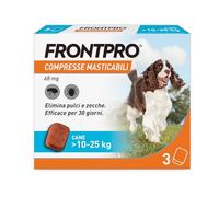 FRONTPRO*3CPR 10-25KG 68MG Compresse Masticabili Per Cani