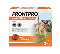 FRONTPRO*3CPR 4-10 KG 28,3 MG Compresse Masticabili Per Cani