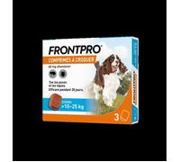 Frontline Frontpro 10 à 25Kg 3 Comprimés