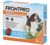 FRONTPRO® Kauwtabletten Hond 10-25 kg Duo Comprimé(S) À Croquer 3 pc(s)