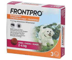 FRONTPRO® Comprimés à Croquer pour Chiens 2-4 kg Comprimé(S) À 3 pc(s)