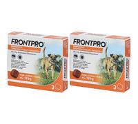 FRONTPRO® Comprimés à Croquer pour Chiens 4-10 kg Comprimé(S) À 2x3 pc(s)