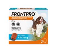 FrontPro Tabletten für Hunde gegen Flöhe und Zecken >10-25kg 3x68mg