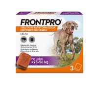 Frontpro : comprimés contre les puces et les tiques XL 136 mg, 25-50 kg, x 3 comprimés