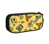 FROON Pochette pour fournitures scolaires de bureau, voiture et vélo - Grande capacité - Trousse à crayons de grande capacité pour étudiants - Trousse à crayons - Organiseur de bureau avec fermeture