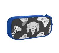 FROON Pochette pour fournitures scolaires et de bureau, manette de jeu, grande capacité, trousse à crayons de grande capacité pour étudiants, papeterie, boîte à crayons, organiseur de bureau avec