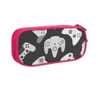 FROON Pochette pour fournitures scolaires et de bureau, manette de jeu, grande capacité, trousse à crayons de grande capacité pour étudiants, papeterie, boîte à crayons, organiseur de bureau avec
