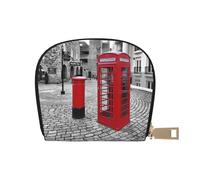FROON Portefeuille pour cartes de crédit en cuir de berger allemand pour femme, blanc, Taille unique