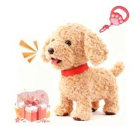 Froplay Dog avec Touch Sensing, Voice Mimic, Interactive Plush Puppy Dog Toys, Playful Interactive Pup avec Leash Remote Control for Boys Girls 1pcs