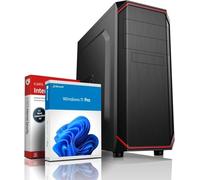 FRORDI PC multimédia Ryzen R5 3500X 6x4.1 GHz • Ordinateur Rapide pour Bureau & télétravail • Geforce GTX 750 4 Go • 16 Go RAM • SSD 512 Go • Windows 11 Pro • Wi-FI • 8149