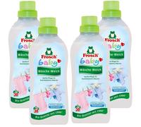 Frosch Bébé Lavage Souple Gentle Soin Liquide 4x 750ml 30 Wl 20 - 95°C