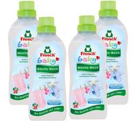 Frosch Bébé Lavage Souple Gentle Soin Liquide 4x 750ml 30 Wl 20 - 95°C