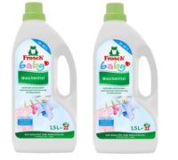 Frosch Bébé Lessive Liquide 2x 1,5 Litre 22 Wl 20 - 95°C Peau