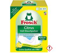Frosch Citrus Plein Waschpulver Hauts Talons puissance de Lavage Vegan Poudre