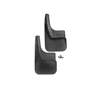 FROSCH EXP.NLF.35.25.E13 Garde-boue en caoutchouc sur mesure Protection anti-éclaboussures arrière pour Mitsubishi ASX, année : 06/10-16, cross. 2 pièces avec fixations Noir