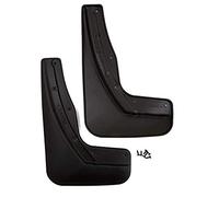 FROSCH EXP.NLF.45.08.E13 Garde-boue en caoutchouc sur mesure Protection anti-éclaboussures arrière pour SKODA Kodiaq 17-cross. 2 pièces avec fixation, noir