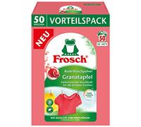 Frosch Lessive en poudre colorée à la grenade (50 WL), lessive colorée lutte contre les taches les plus tenaces, protection des couleurs, 1 paquet (1 x 3,3 kg)