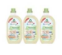 Frosch Lessive liquide pour bébé - Lot de 3 (3 x 1,5 l) - Pour 63 lavages