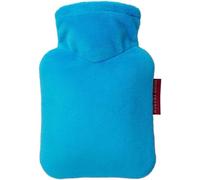 Frosch Mini Hot Water Bottle 0.2l With Velvet Cover Water Blue