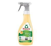 Frosch Nettoyant multi-surfaces orange pour une brillance sans traces et une propreté puissante pour toutes les surfaces lisses, vaporisateur, 1 paquet (1 x 500 ml)