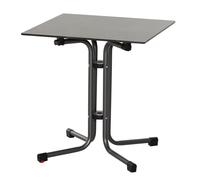 Froschkönig24 Siena Garden 01914559 Sola Table Pliante Anthracite 65 x 65 cm