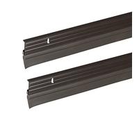 Frost King B59/36H Balai de porte en aluminium et vinyle de qualité supérieure, 3,8 x 91,4 cm, marron - Lot de 2