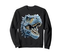 Frost T-Rex avec Ice Fantasy Dinosaure Snow Season Winter Sweatshirt