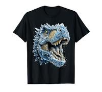 Frost T-Rex avec Ice Fantasy Dinosaure Snow Season Winter T-Shirt