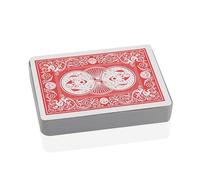 Frosted Edge Magic Card Deck - Cartes à jouer en PVC style bloc de glace pour tours de traîneau et illusions visuelles - 10,3 x 6,4 cm Accessoire magique