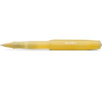 Frosted Sport Sweet Banana Stylo À Bille À Encre Gel En Plastique De Qualité Supérieure Avec Bille En Céramique I Stylo Roller Tendance Jaune 13 G Avec Mine De 0,7 Mm I Stylo À Encre Gel 13,5