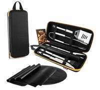 Froster BBQ Legend Set - Accessoires Barbecue et 4 Tapis BBQ Reutilisable