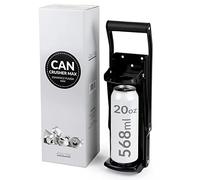 Froster Compacteur Canette MAX, Broyeur de Canettes en Aluminium, Bouteille Plastique 500 ml et Briques de Jus ou de Lait