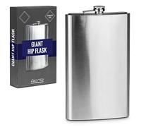 Froster Flasque Géante, XXL Flasque a Alcool 1,75 l, en Acier Inoxydable, Grande