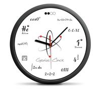 Froster Horloge géniale, horloge reculée, mouvement manuel dans le sens contraire des aiguilles d'une montre