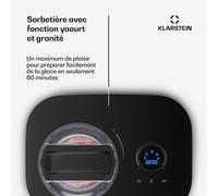 FrostFusion machine à glace, granités et yaourt avec compresseur & accessoires | 1 l | 100 W