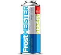 FrostMEISTER Kit Technique 3-en-1 400 ML pour système de climatisation Automobile - Solution hydrocarbure avec Huile de compresseur et Mastic d’étanchéité