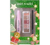 Frosty Flutter Vault Set Coffret Cadeau Yeux avec Eye-liner Noir Rétractable, Mascara Noir Volumateur et Palette 5 Ombres