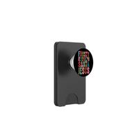 Frosty Rudolph Santa Jesus Believe PopSockets PopWallet pour MagSafe