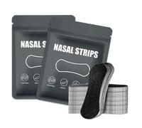 FrostyFlair Nasenpflaster, 60 pièces Bandes nasales Anti-ronflement, Confortables et Respirantes, Retrait sans Douleur, Bandes nasales Meilleure Respiration