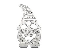 Frotox Noël Gnome Métal Découpe Matrices Pochoir DIY Scrapbooking Album Papier Modèle