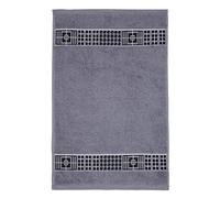 Frottana Fjord Serviette pour invités 30 x 50 cm en 100% Coton, Granite