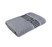 Frottana Fjord Serviette pour Les Mains, Coton, Granite, 50 x 100 cm
