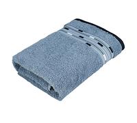 Frottana Magic Serviette de Bain 67 x 140 cm en 100% Coton, Bluestone