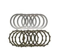 Frottement des plaques de disques en Acier à frottement d'embrayage pour Moteurs 450cc compatibles avec NC450 T6 K6 BSE J5 RX3 ZS450Gy-3 Modèles ZS177MM ZS 450(One Set)