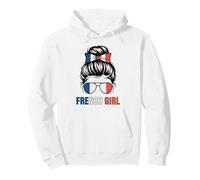Froud French Girl Trip Cheer Pride Vacation Éventail Assorti Sweat à Capuche