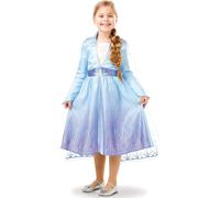 Frozen 2 Elsa Classic La Reine des Glaces Enfants Carnaval Costume 128